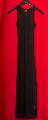 Kleid schwarz transparent - kleid,
