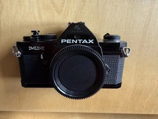 Pentax MX 35mm SLR Analogkamera Schwarz Top Zustand
