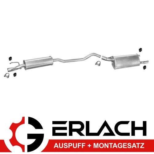 Auspuff für opel - corsa, 1.2