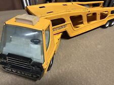 Oldtimer Metall LKW Marke Vylint 70er Jahre Retro LKW Autotransporter