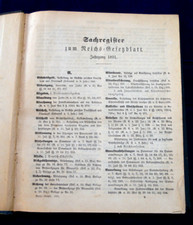 Reichsgesetzblatt 1891 - Nr. 1