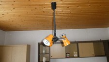 Deckenleuchte 3flammig orange – gebraucht -