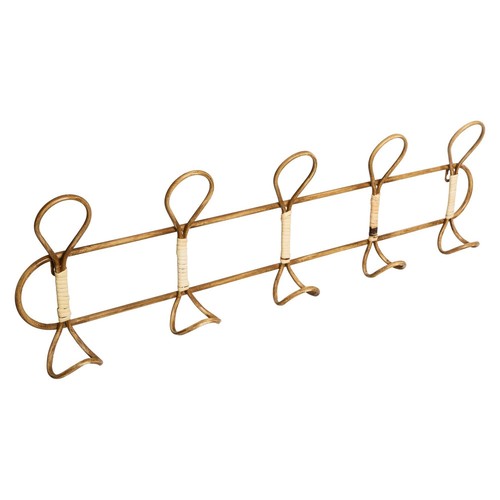 Hakenleiste aus rattan 5 - rattan,,