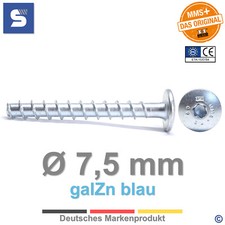 HECO MULTI-MONTI-plus Betonschrauben - Flachrundkopf Torx | Montageschienenanker