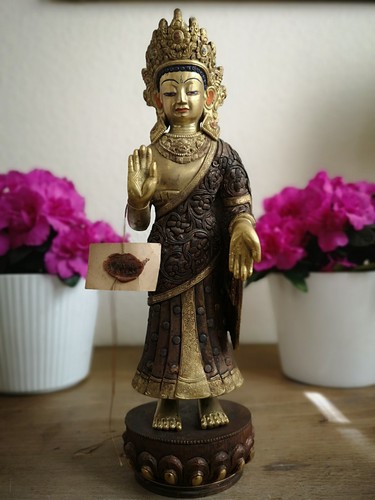 Dipankara buddha statue - statue, /