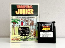 ✅ COLECOVISION Spiel "DONKEY KONG JUNIOR." in OVP (1982) JR. CBS Electronics 👾