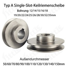 Keilriemenscheibe Eisenguss