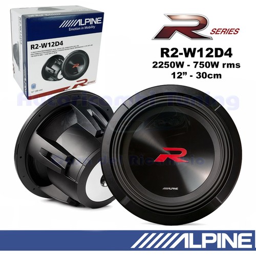 Subwoofer alpine w12d4 - r2-w12d4, 12"