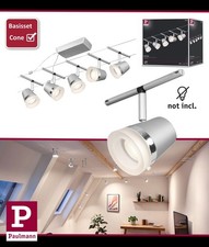 Paulmann Seilsystem Cone Chrom Matt 5er Set Gu5,3 ohne Leuchtmittel UVP 248,99€