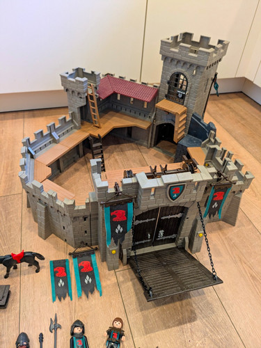 Playmobil ritterburg 4866 mit - ritterburg,