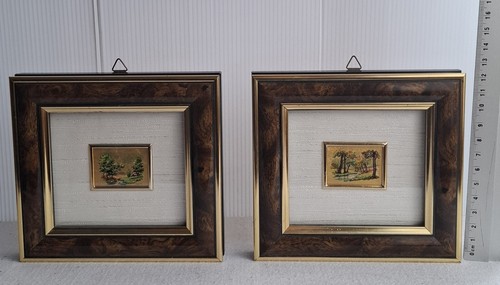 Vintage miniaturbilder - 2x,