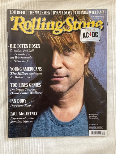 Heft rolling stone deutsche - stone, (deutsche