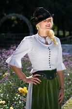 Damen KURZ Bluse Trachten Dirndl OKTOBERFEST WIESN 70er TRUE VINTAGE 70's BAYERN