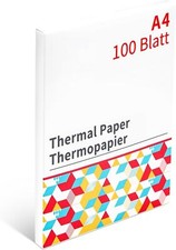 A4 Thermopapier, A4 Thermodrucker papier Kompatibel mit M08F