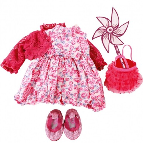 Puppenkleid blümchen mit - ,