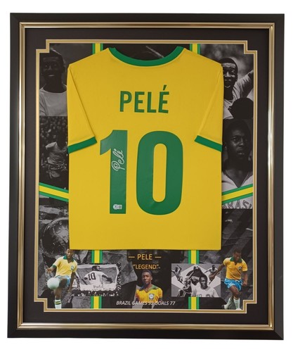 Gerahmtes pele brasil - pele, of