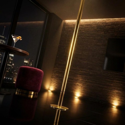 Pole dance stange goldfarben - pole-dance-stange,