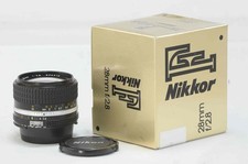 Nikon F Nikkor 28 2.8 AiS Ai S CRC 20cm Nippon Kogaku Japan 2002
