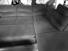 Top gepflegte Wohnlandschaft  L Form mit schlaffunktion und Bettkasten 