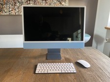 Apple iMac 24 Zoll (256GB SSD, M3, 8GB, 8-Core GPU) Blau - 2024