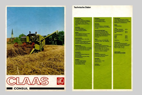 Claas consul mähdrescher - claas,