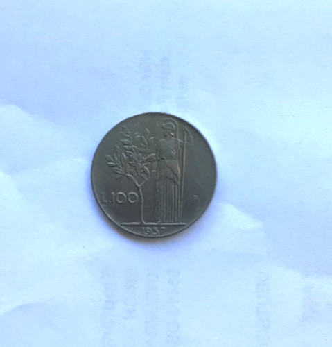 Italien 100 lire 1957 - 100,