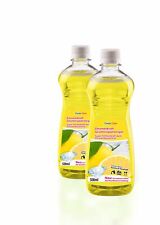 2x 500ml Clever Clean Zitro Geschirrspülmittel + Schwamm Spülmittel Konzentrat