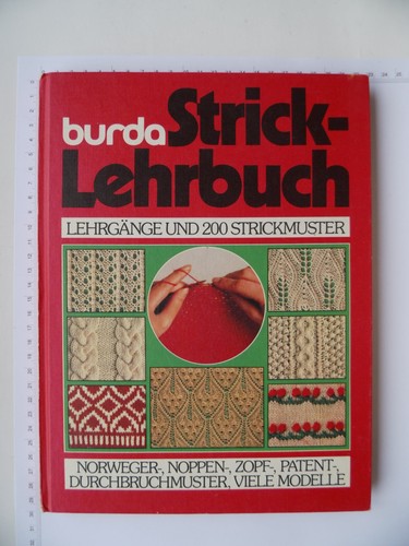 Burda strick lehrbuch - burda, strick-lehrbuch