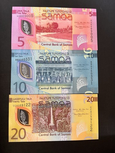 Samoa unc banknote - unc,
