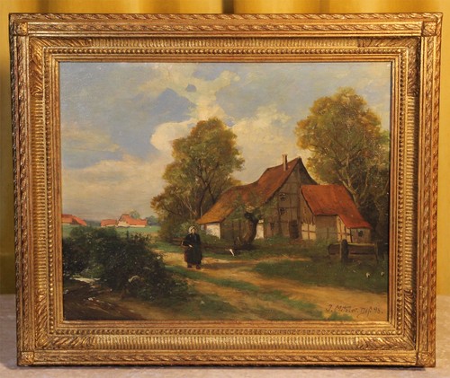 Metzler ölgemälde - j.,
