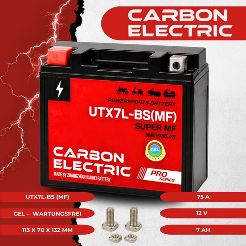 Gel batterie motorradbatterie - batterie,