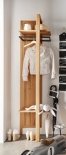 Wandgarderobe 60x200cm buche - 60x200cm,