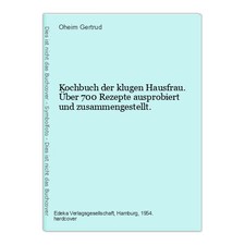 Kochbuch der klugen Hausfrau