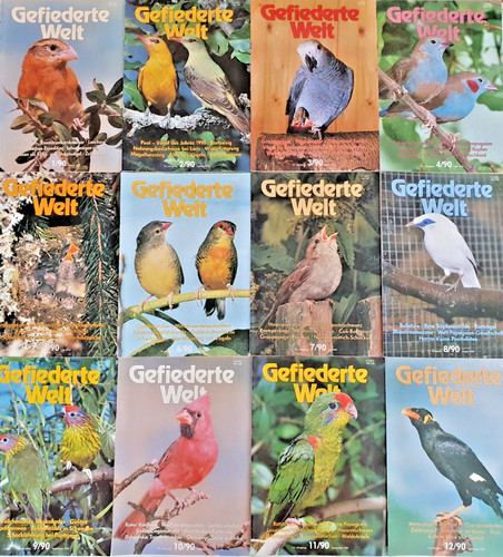 Gefiederte welt jahrgang 1990 - jahrgang,