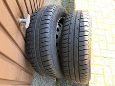 2xkomplette Sommerreifen+Felgen 185/65R14 86T für Kia Rio,Hyundai Accent usw…
