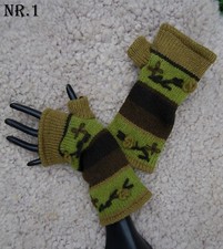 Strick handstulpen gefüttert - strick,