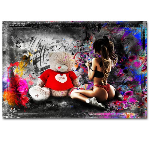 Wandbilder xxl leinwand bilder - wandbilder,