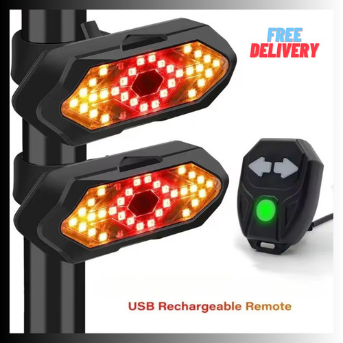Kabellose fahrrad rücklicht - fahrrad,