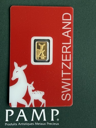 Pamp suisse goldbarren - goldbarren, gr.