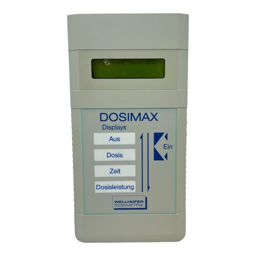 Wellhöfer dosimetrie dosimax - dosimetrie,