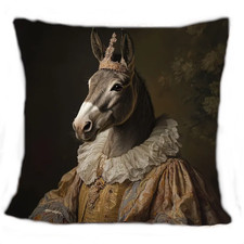 Dekokissen mit Füllung Esel