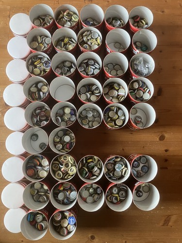 2521 verschiedene kronkorken - 2521,