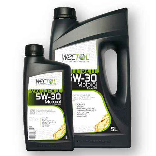 Wectol motoröl 5w30 max - motoröl,