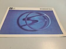 Poster Prospekt Fahrzeugbau