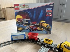 Lego Eisenbahn - 9V System - Nr. 4564 Güterzug mit Box und Anleitung