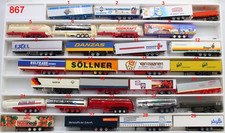 Bastelmodelle Herpa u.a. Auflieger Südkraft, Söllner, Danzas etc. 1:87 /867