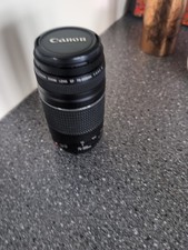 Canon EF 75-300mm f4-5.6 III Objektiv Zoom Telezoom Lens gut