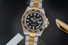 Rolex GMT-Master II Stahl / Gold Automatik Herrenuhr Ref. 116713LN B&P 2011