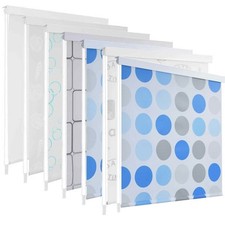 Duschrollo Duschvorhang Dusche Rollo Badewannenvorhang 80/100/120/140/160 x240cm