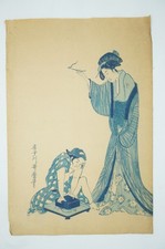 Japanischer Farbholzschnitt